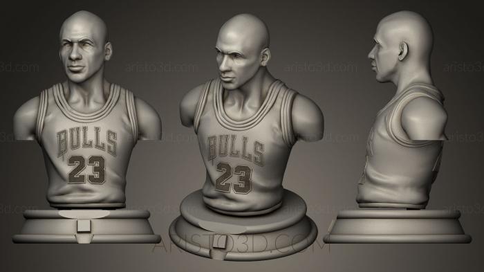 Busts and bas-reliefs of famous people (BUSTC_0423) 3D model for CNC machine